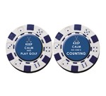LONGRIDGE Poker Chip Ballmarkers Keep Calm