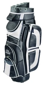 LONGRIDGE Pro Cart Bag 9.5 Black White