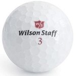 WILSON Used Golf Balls x12