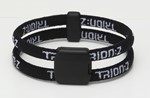 TRION Z Dual Loop Bracelet Black/Black  