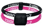 TRION Z Dual Loop Bracelet Black/Pink  